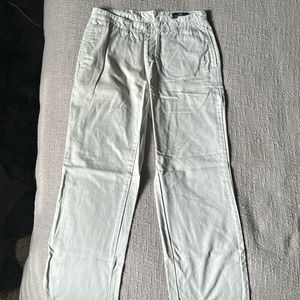 32x32 Vineyard Vines Cream Colored Club Pants